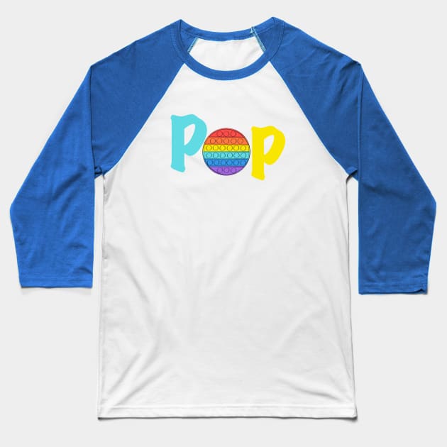 Fidget Popper party, pop it party gift  fidget toy Baseball T-Shirt by FreckledBliss